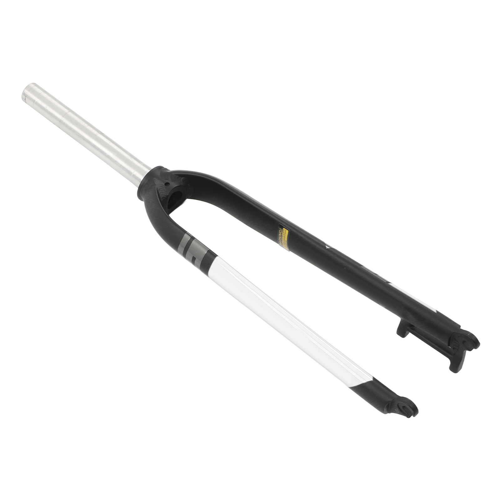 Starre, Gerade Fahrradgabel Aus Aluminiumlegierung Für Mountainbikes, Schwarz-weiß