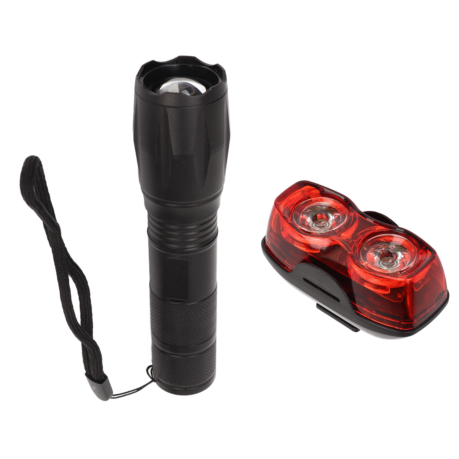 T6 Fahrradbeleuchtungsset, Hochleistungs-taschenlampe, Wiederaufladbares Rücklicht Für Mountainbikes, Signallicht