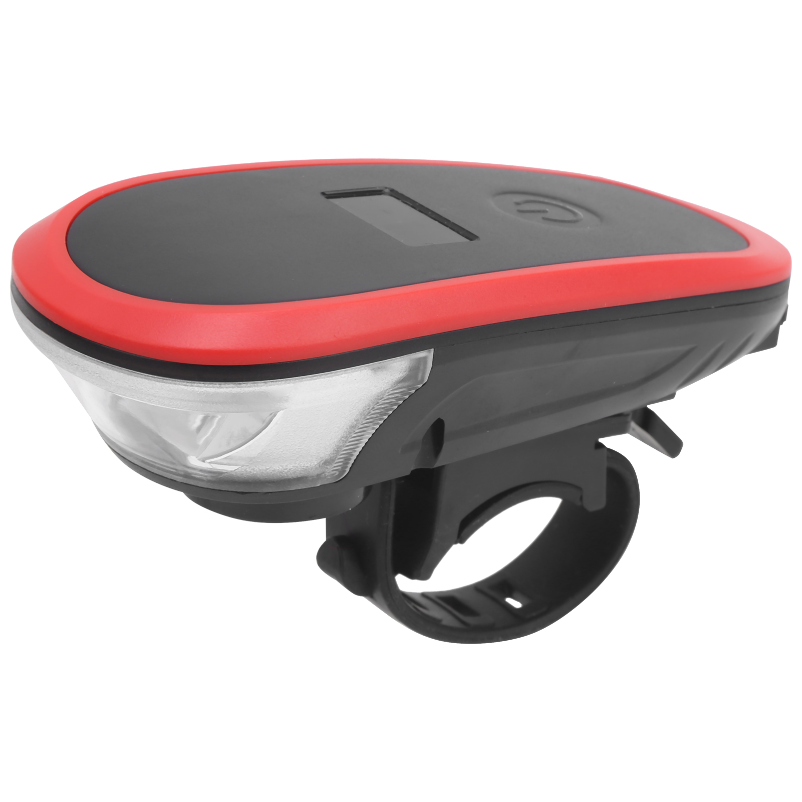 Fahrradscheinwerfer, Usb-aufladbar, Mit Hupe Und Warnlicht Für Nachtfahrten, Rot