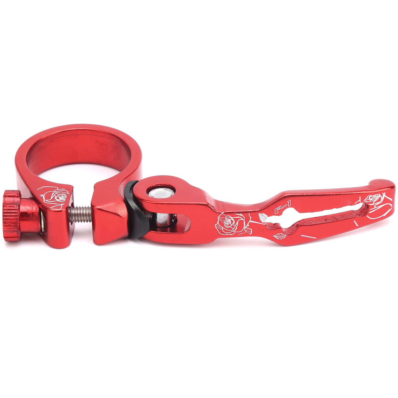 31,8 Mm Schnellspann-sattelklemme Aus Aluminiumlegierung Für Mountainbikes Und Rennräder, Rot