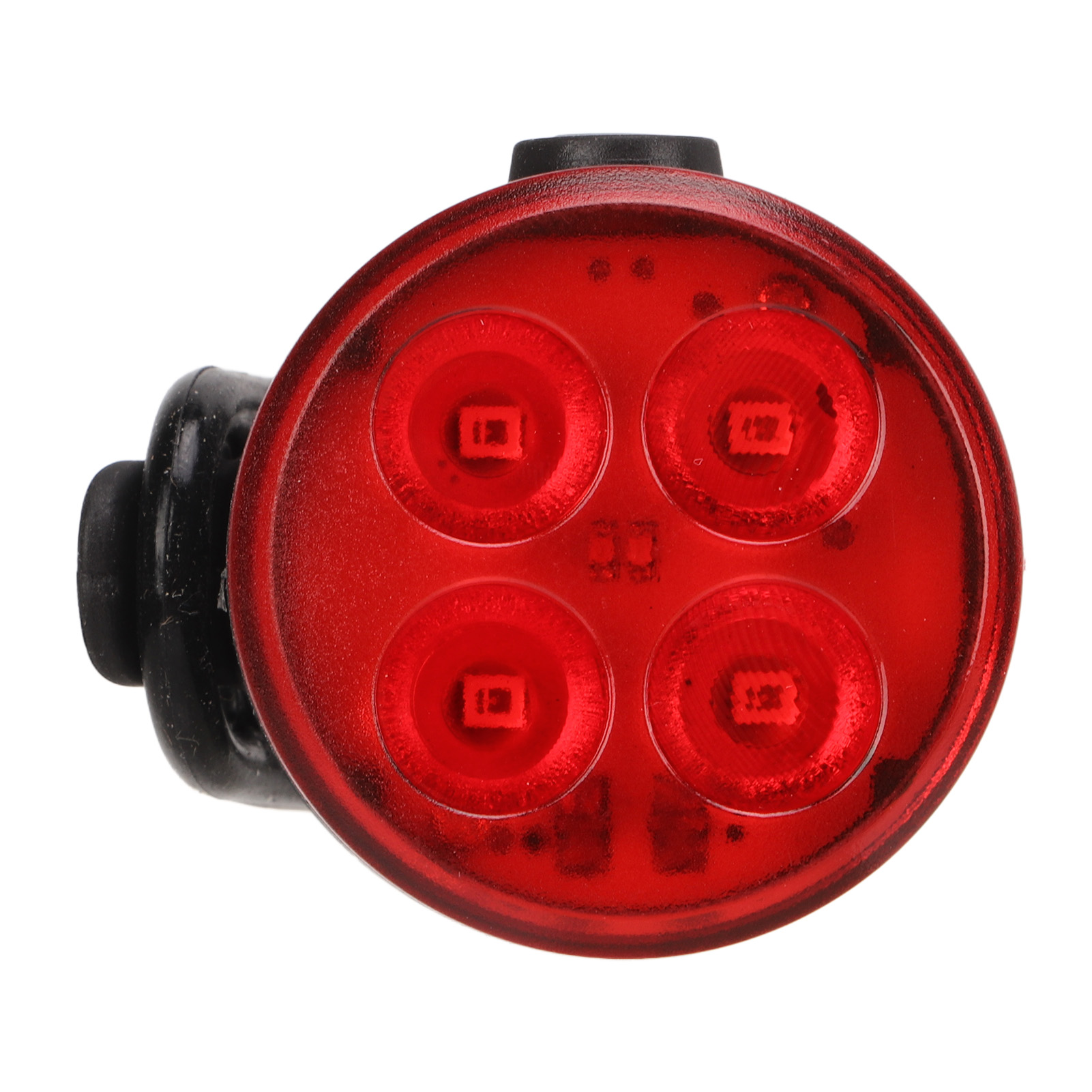 Fahrradrücklicht, Usb-aufladbar, Wasserdicht, Sicherheitssignallicht, 350 Mah, Rot, Für Nachtfahrten.