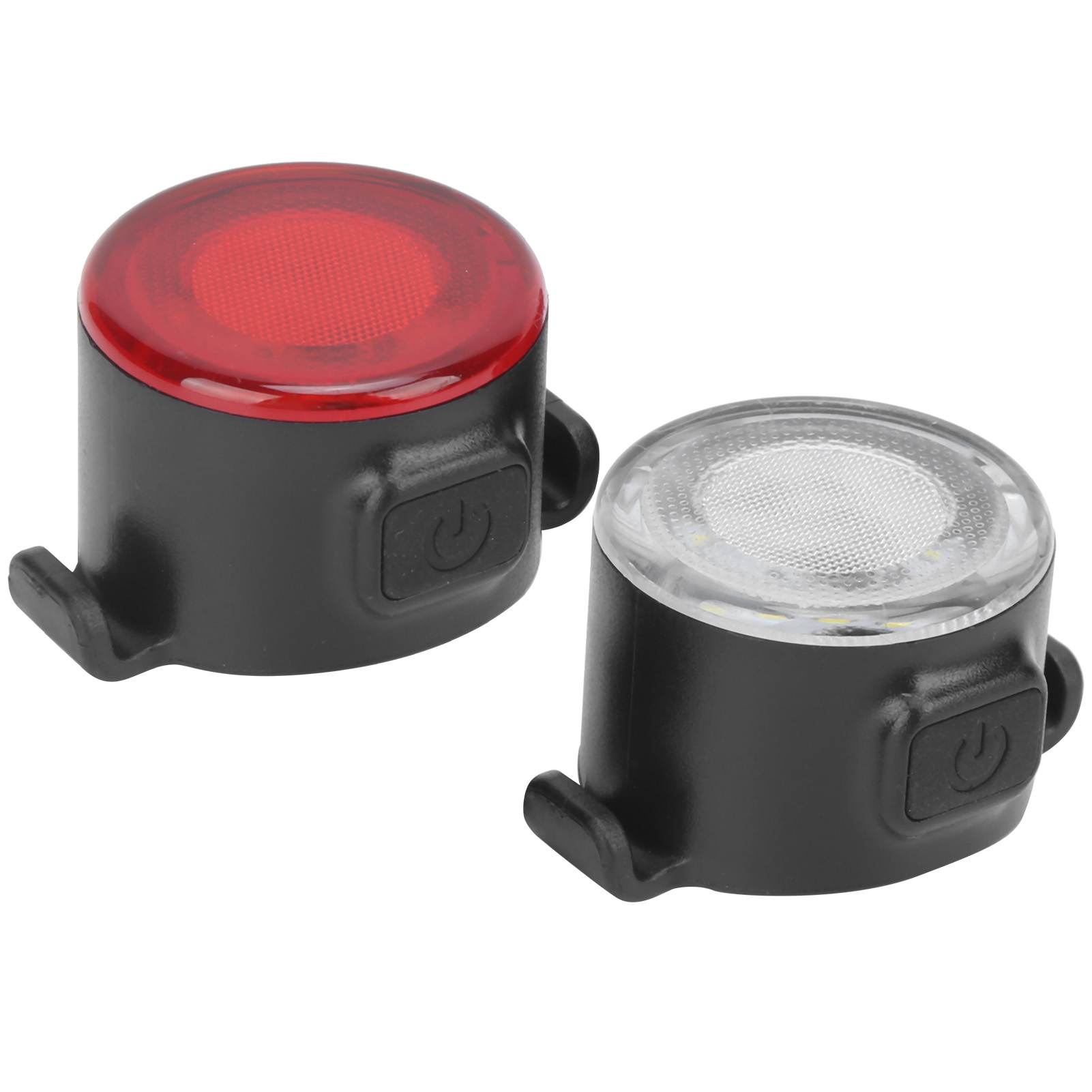 Led-fahrradrücklicht- Und Frontlicht-set, Usb-aufladbar, Mini-warnlicht Für Nachtfahrten