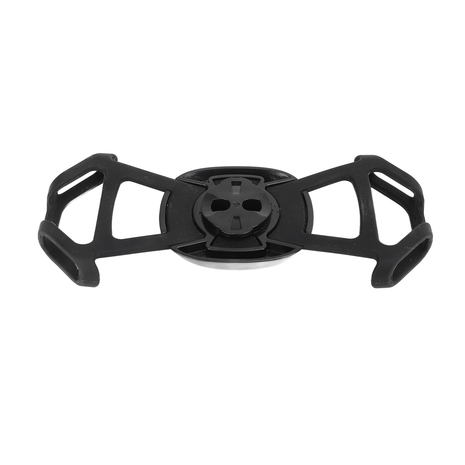 Schwarze, Stoßfeste Silikon-fahrradhandyhalterung, Kompatibel Mit Garmin Fahrradcomputern.
