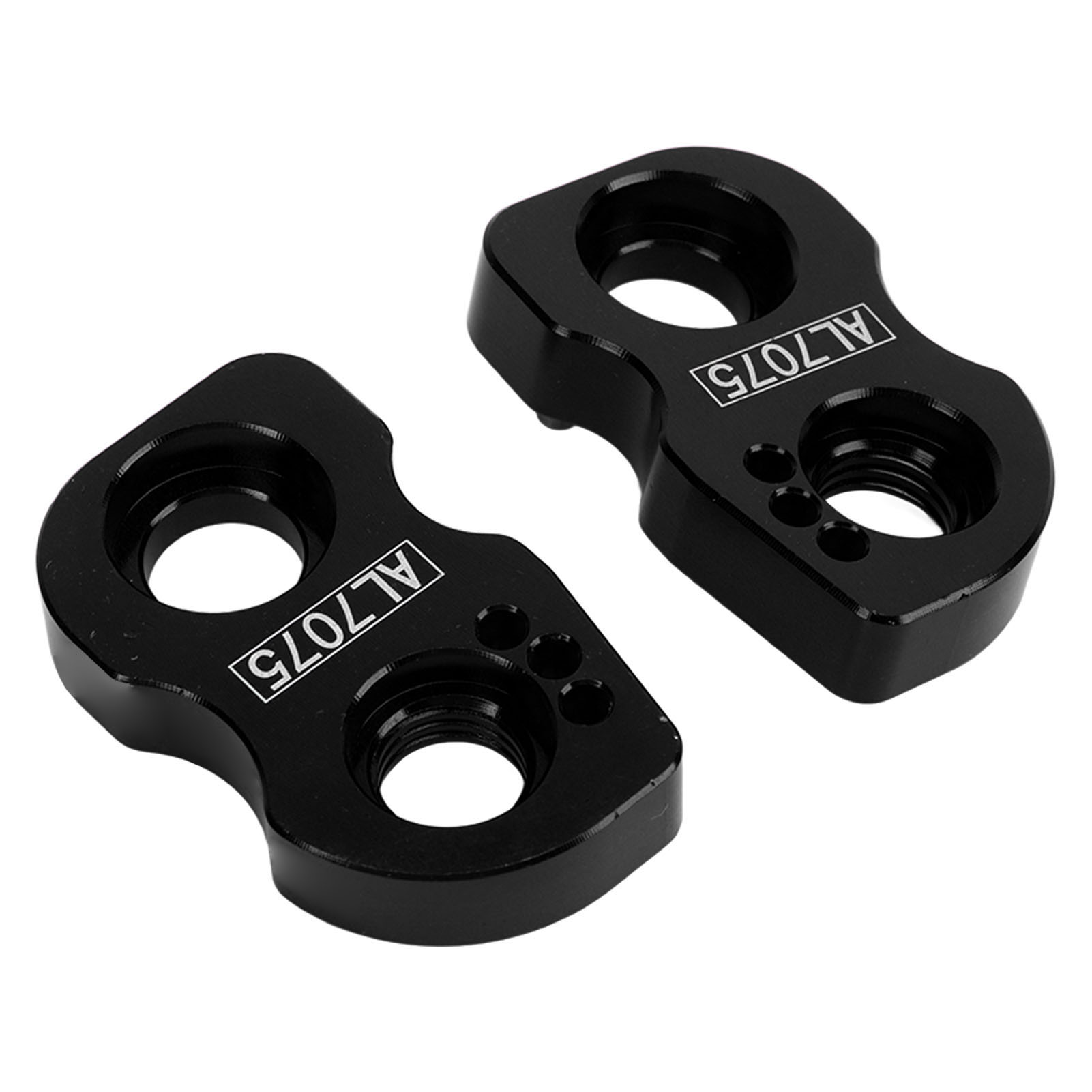 Paar V-brake-verlängerungssattelstützen Für Falträder, Kompatibel Mit 14 Zoll/16 Zoll Und 16 Zoll/18 Zoll Rädern, Raddurchmesser 406/451, Schwarz.