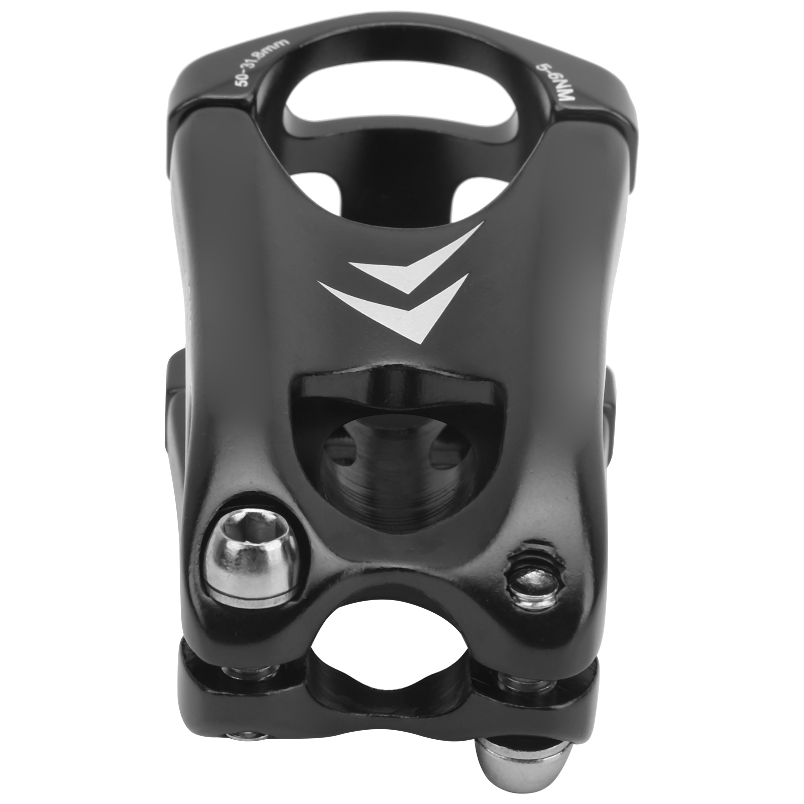 Mountainbike-lenkervorbau, Aluminiumlegierung, Hohl, Schwarz