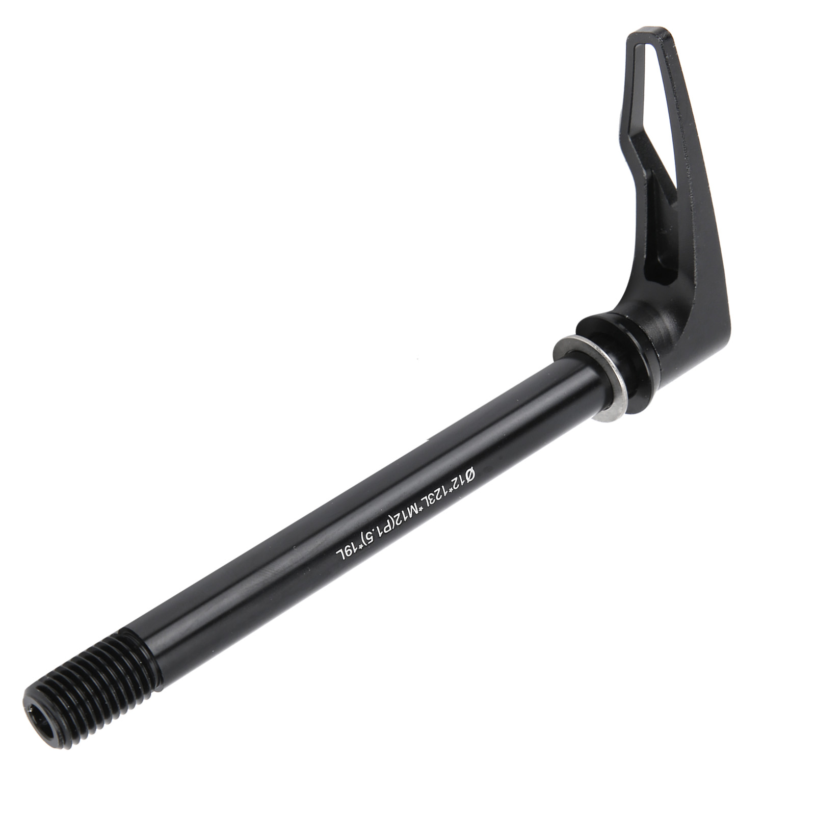 Ztto Rennrad-vorderradnabe, Mountainbike-zylindernabe, Aluminiumlegierung, Schnellspanner, 12x123lxm12(p1.5)x19l