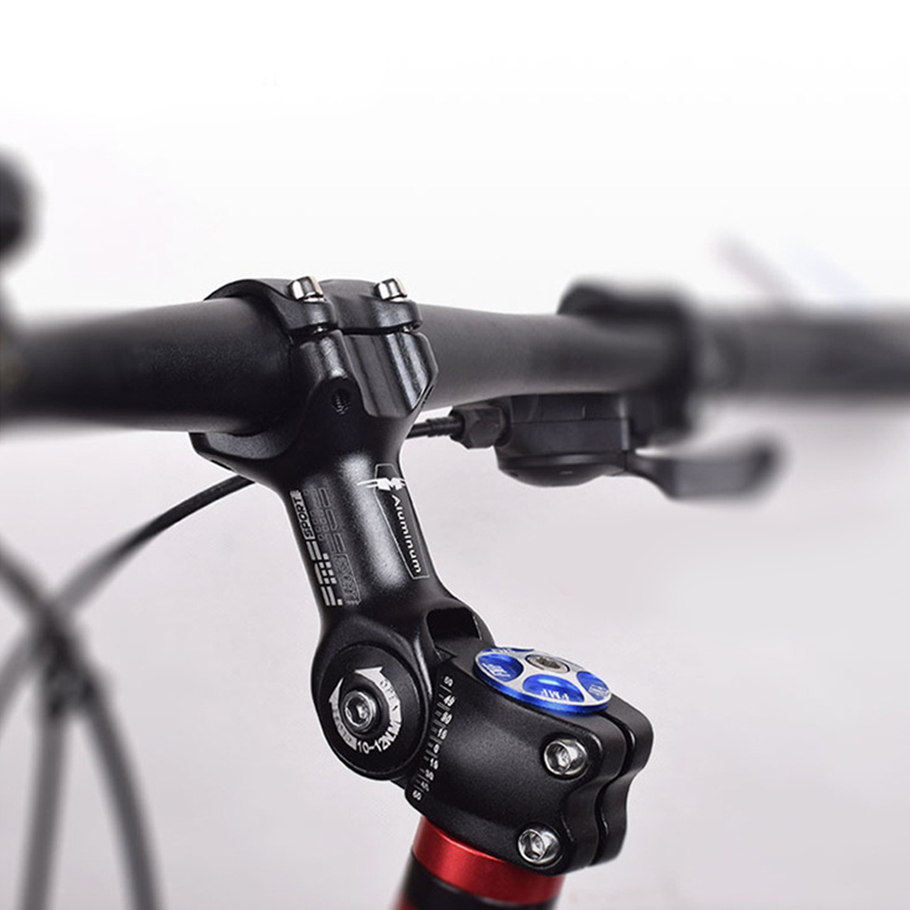 Verstellbarer Lenkervorbau Aus Aluminiumlegierung (25,4/31,88 Mm) Mit Gabelvorbauadapter Für Mountainbikes