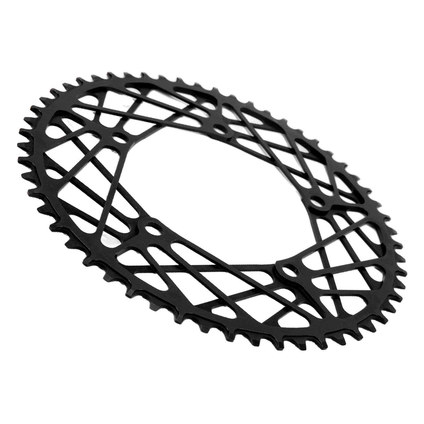 56-zahn-kettenblatt Für Fahrräder Aus Leichter Und Verschleißfester Aluminiumlegierung (als Ersatzteil), Schwarz