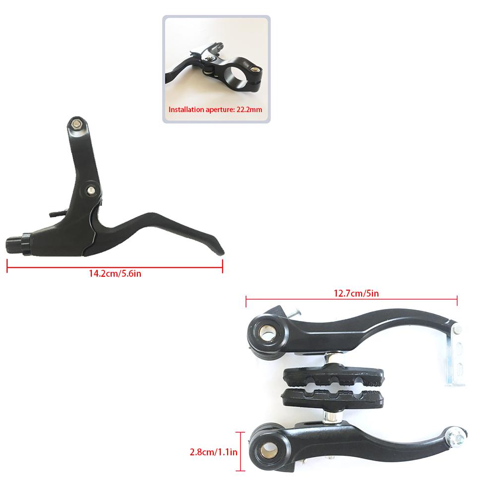 2 Paar Bremsensätze Mountainbike V-bremsen-kit