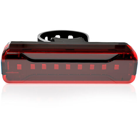 Wiederaufladbares Rücklicht Per Usb Für E-bikes Und Mountainbikes, 2600mah Akku, 12 Beleuchtungsmodi, Lange Akkulaufzeit, Wasserdicht Nach Ipx5.—2-2：fortelix H