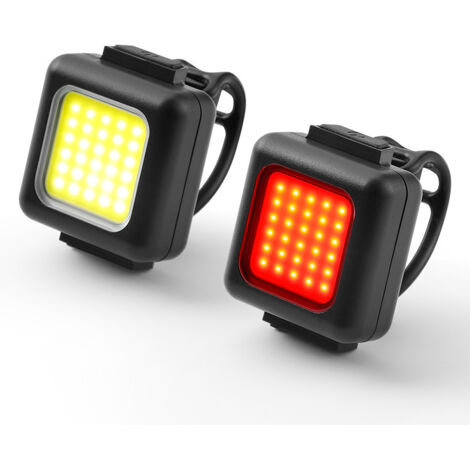 Fahrradbeleuchtungsset: Ultrahelles Usb-frontlicht + Rücklicht, Geeignet Für Rennräder Und Mountainbikes, Outdoor-radfahrausrüstung.—2-2：fortelix H