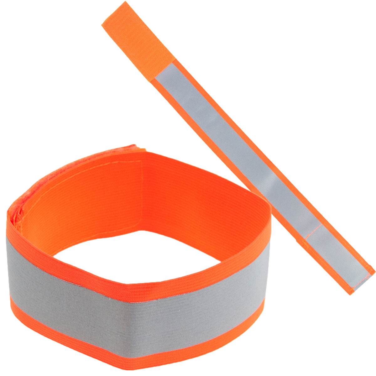 Tg71299-2 Orange Reflektierendes Armbrand Für Laufen, Radfahren, Handgelenk, Arm, Klettverschluss