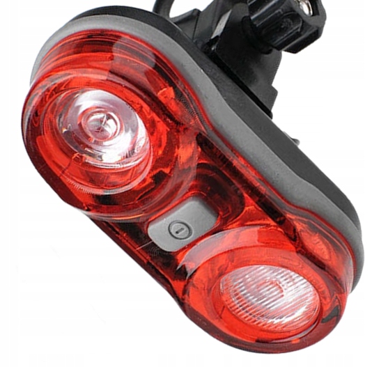 Jy-596 Rücklicht Für Fahrräder, 2x0,5w 17lm Batterien