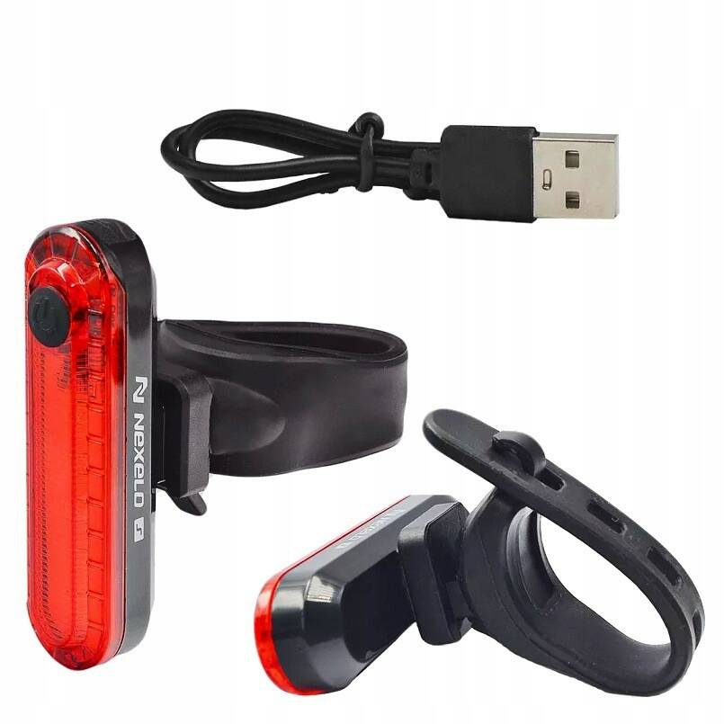 Nexelo L188011nex Usb-rücklicht Für Fahrräder