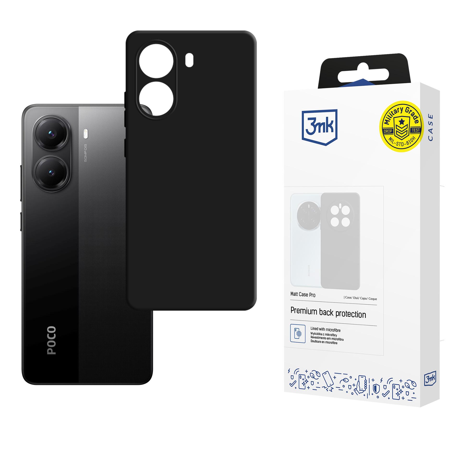 Poco X7 Pro 5g - 3mk Matt Case Pro