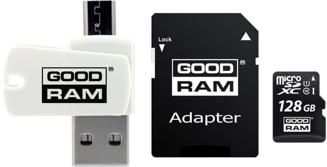 Goodram M1a4-1280r12 Memory Card 128 Gb Microsdhc Class 10 Uhs-i