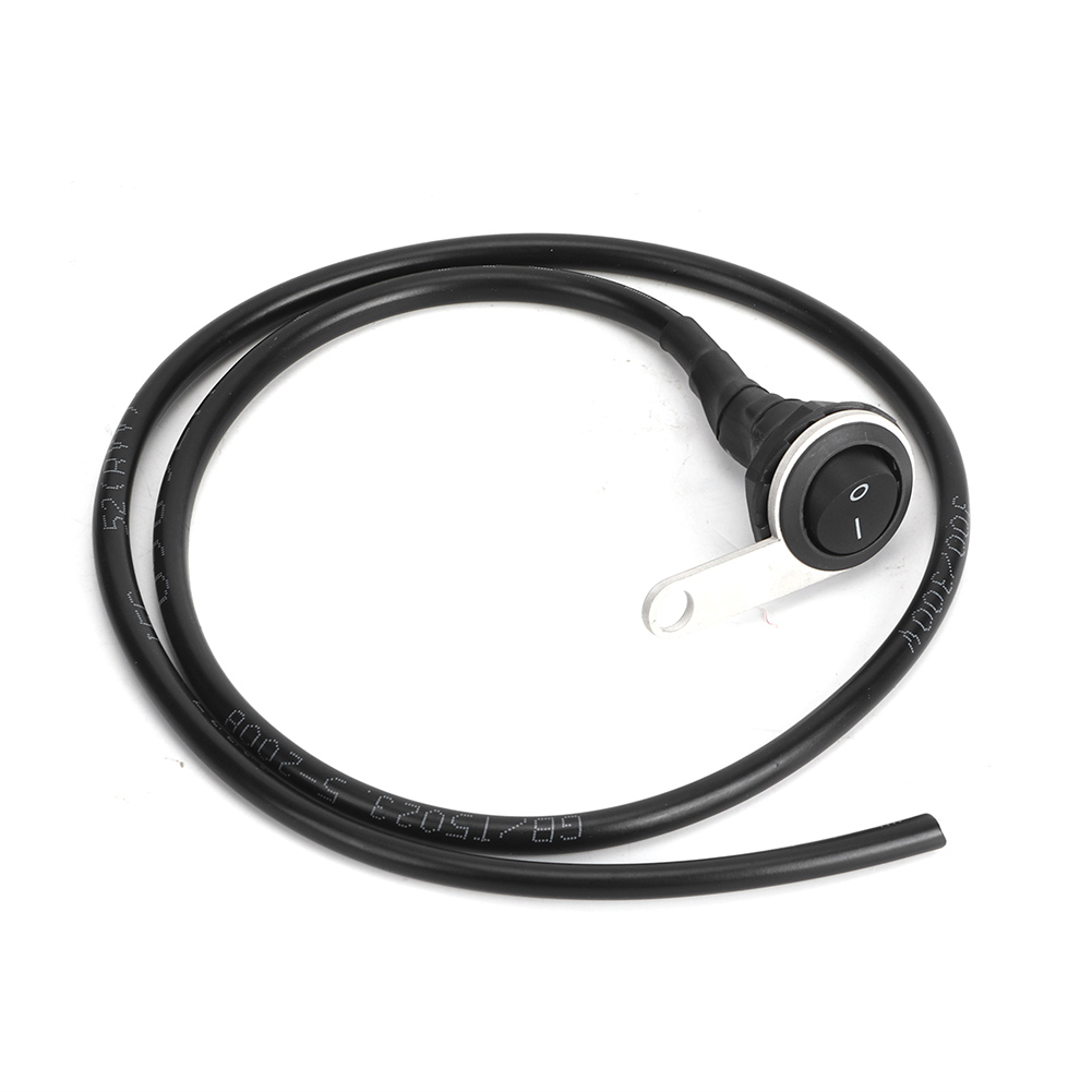 Wasserdichter Einzelscheinwerfer Aus Stahl, Lenkerlichtschalter Für Motorrad Und Atv, 22-mm-modifikation.