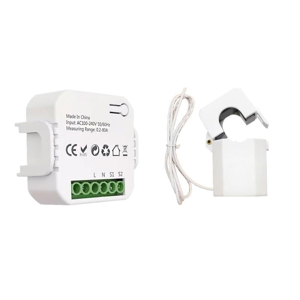 Tuya Zigbee Smart Energy Meter Photovoltaik-solaranlage Energieerzeugung Verbrauch Zwei-wege-überwachung Steuerung Per Mobiltelefon-anwendung Mit Ct.