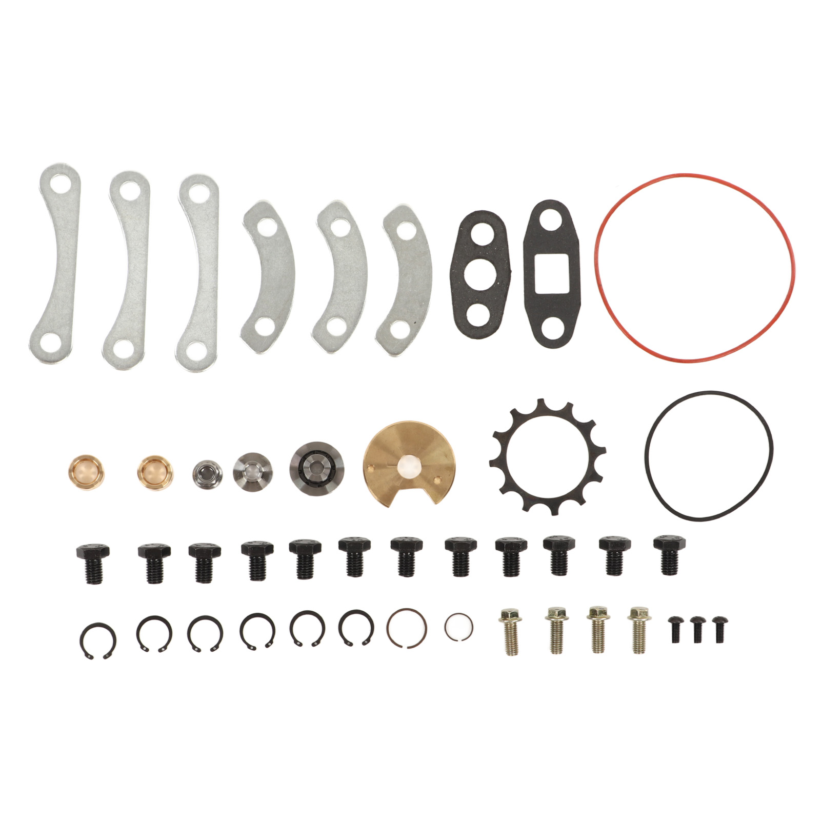 Standard-turbowellen-reparatursatz, Stabile Leistung Durch Metalllegierung Für T3 T4 T04e T04b Lader, 44-teilig.