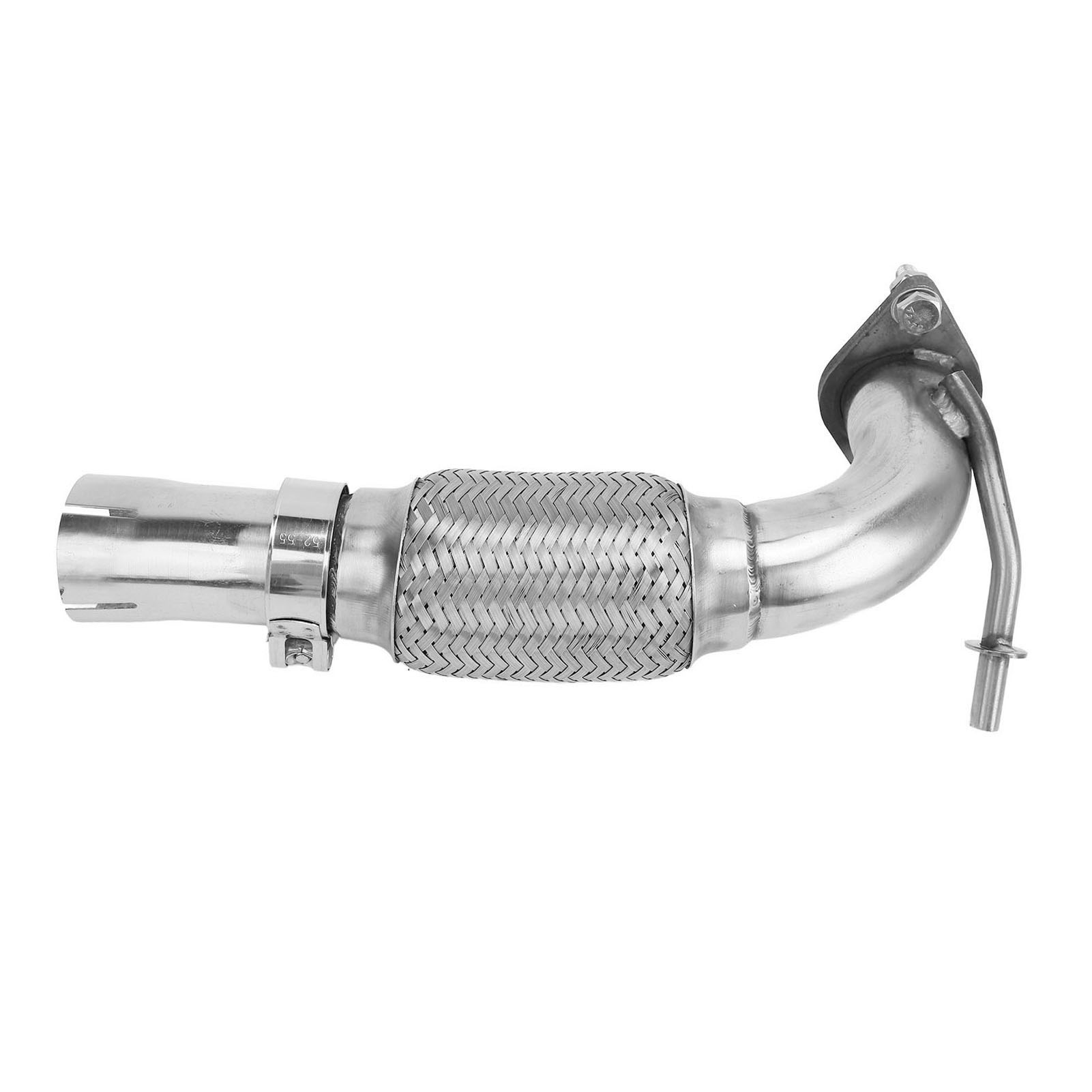 Flexibles Auspuffrohr Aus Edelstahl, Hochbelastbarer Ersatz-katalysatorkrümmer Für Fiesta 1.0 Ecoboost Mk7 Mk7.5 2008 Bis 2016.