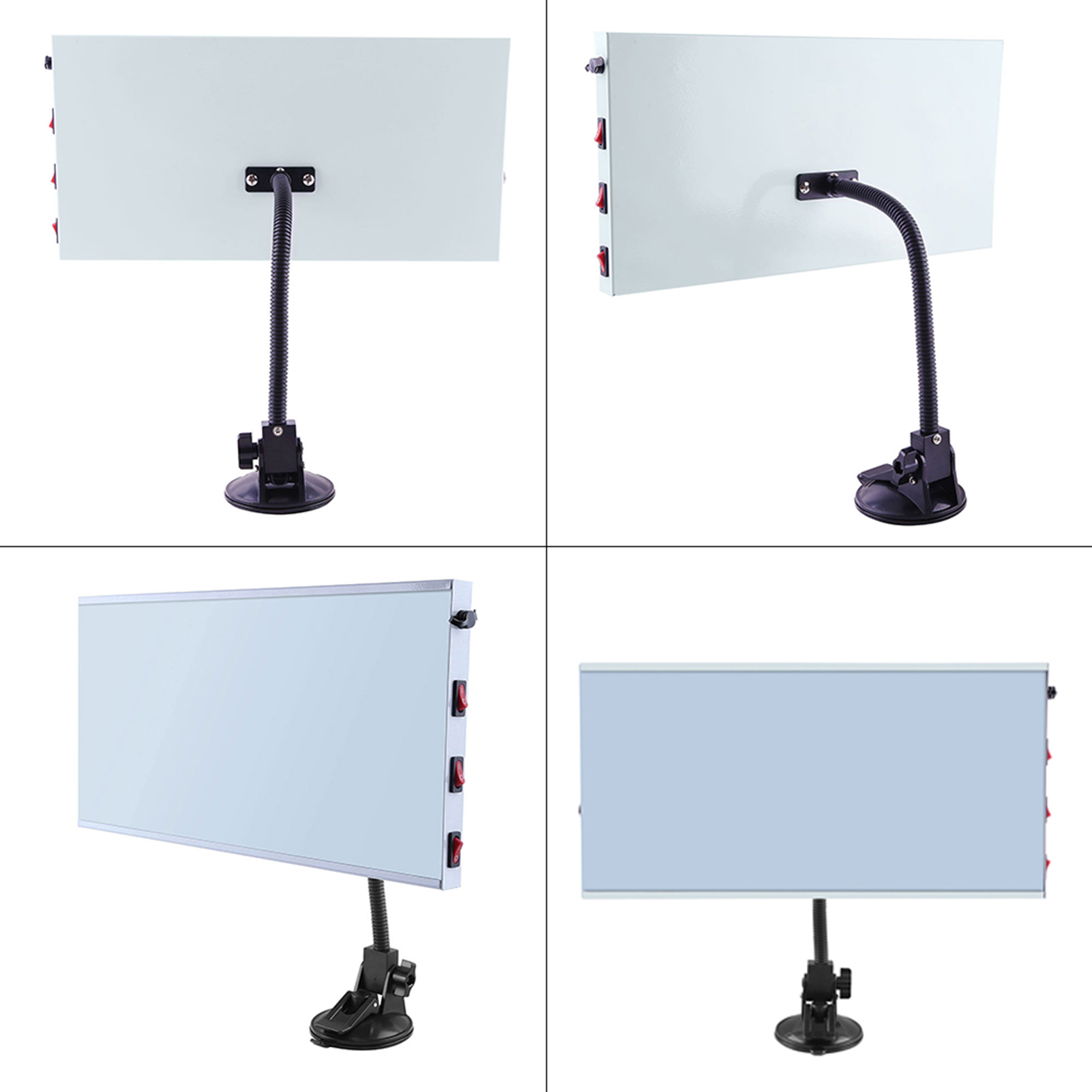 Lackfreies Ausbeulset, Led-lichtpanel Mit Hammer, Gummistift, Ersatzköpfe Für Die Demontage Von Karosserieteilen.
