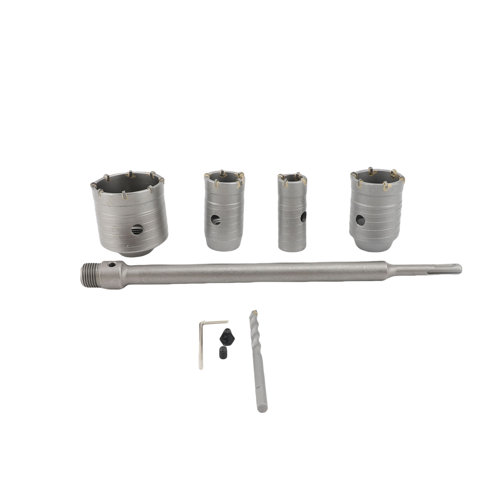 Lochsägen-set Für Wände, 30 Mm, 40 Mm, 50 Mm, 68 Mm Lochöffner, 320 Mm Verbindungsstange, Zentrierbohrer-set Für Marmor- Und Betonfliesen.