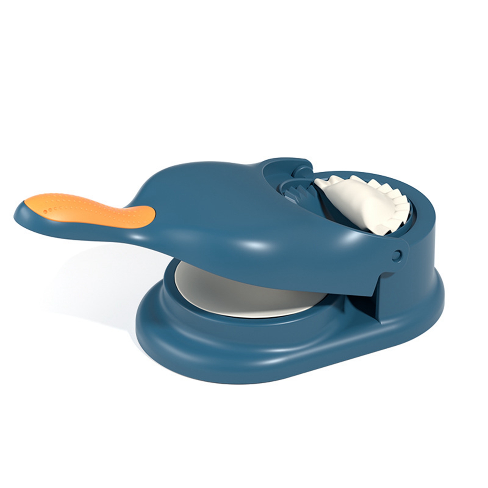 Multifunktionaler 2-in-1 Ravioli-maker, Leicht Zu Reinigen, Manuell, Zum Kneten, Küchengerät, Blau.