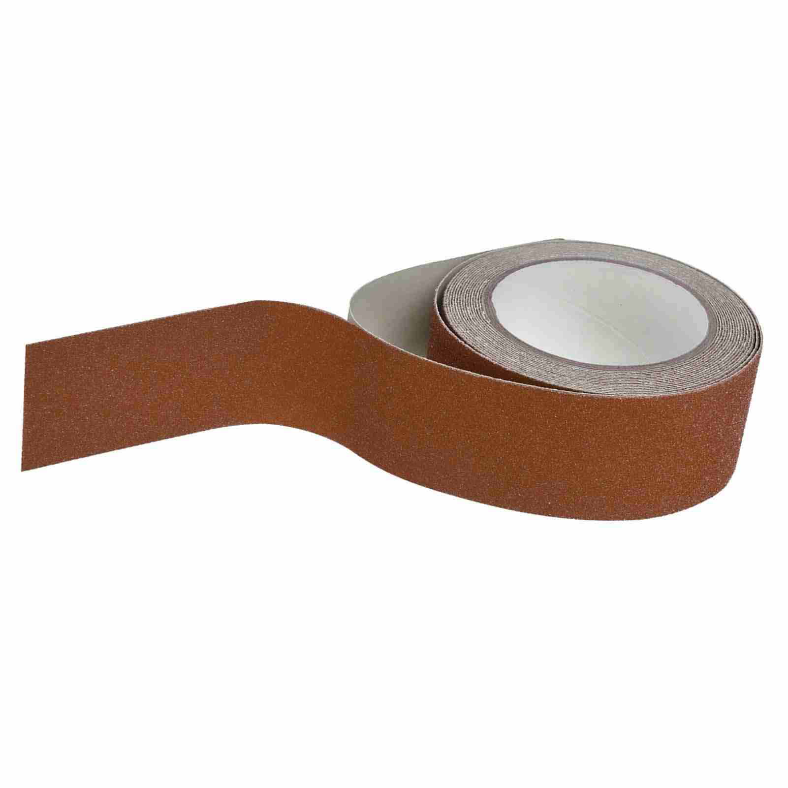 Bunte, 5 M X 5 Cm Große, Rutschfeste Und Wasserabweisende Pvc-klebematte Für Treppenstufen Und Bodenbeläge (braun).