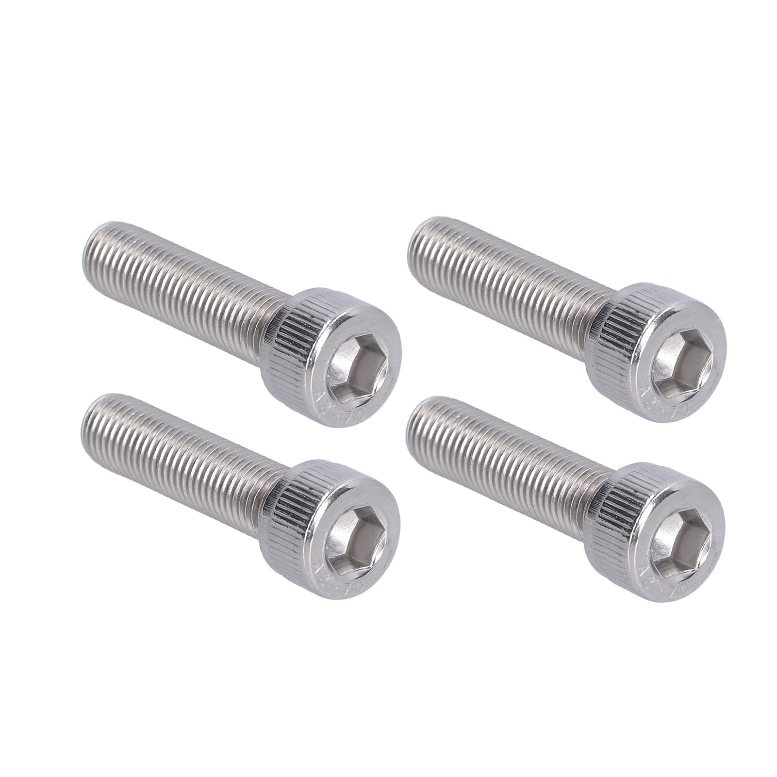 Sechskant-innensechskantschraube Aus Edelstahl A2, 1,25 Mm Feingewindeschraube, 4 Stück, M10x40.