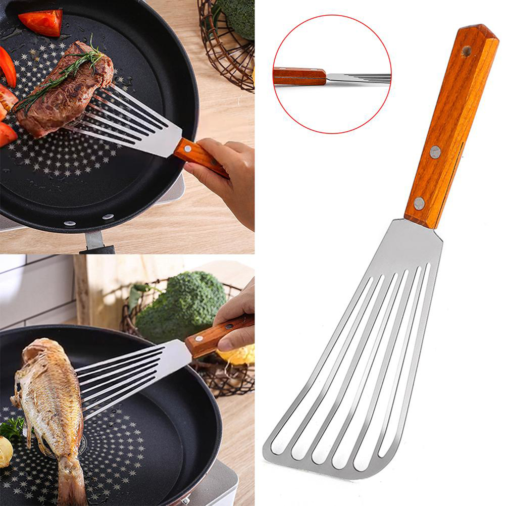 Rutschfester Bratwender Aus Edelstahl, Steakwender, Küchenutensilien