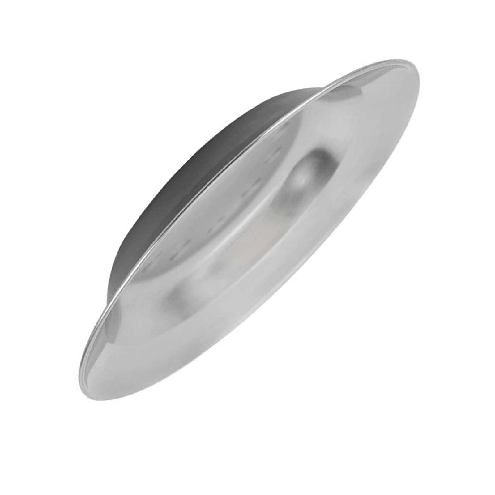 Essteller Aus Edelstahl, Dickes Metall, Runder, Multifunktionaler Essteller Für Zuhause, Restaurant, Camping, Outdoor-aktivitäten, Klein, 16 Cm / 6,3 Zoll