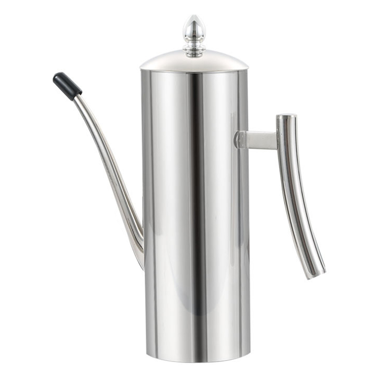 Ölspender Aus Edelstahl 304, Auslaufsichere Und Staubdichte Flasche Mit Langer Tülle Für Den Küchengebrauch, Sojasauce, Essig, 1000 Ml