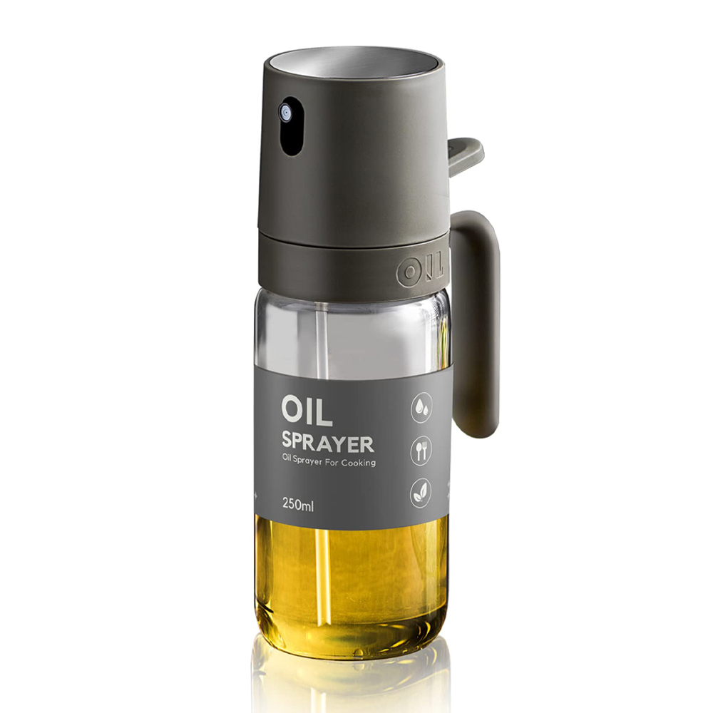 Ölsprüher Zum Kochen, 250-ml-glasflasche Mit Olivenölspray, Auslaufsicherer Küchenhelfer, Zubehör Für Salate, Grillen, Braten, Backen Und Rösten