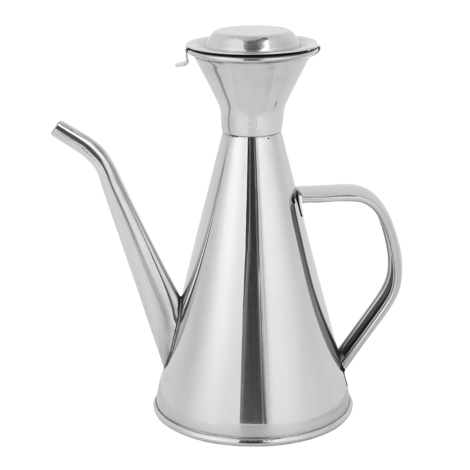 Ölspender Aus Edelstahl, Auslaufsichere Flasche, Langer, Schmaler Ausgießer, Aufbewahrungsbehälter Mit Ergonomischem Griff Für Die Heimische Küche, 250 Ml