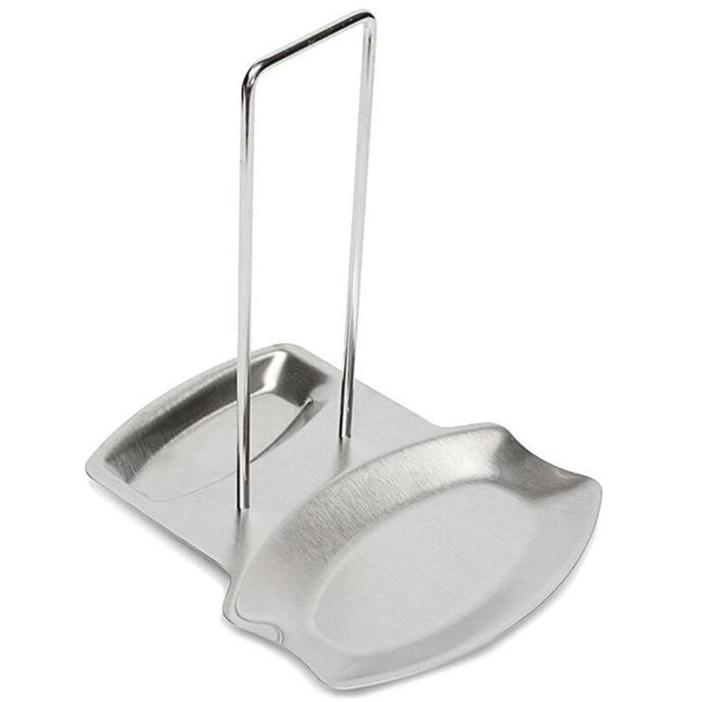 Praktischer Halter Für Löffel Und Topfdeckel, Abtropfgestell Aus Edelstahl Für Küchenutensilien.