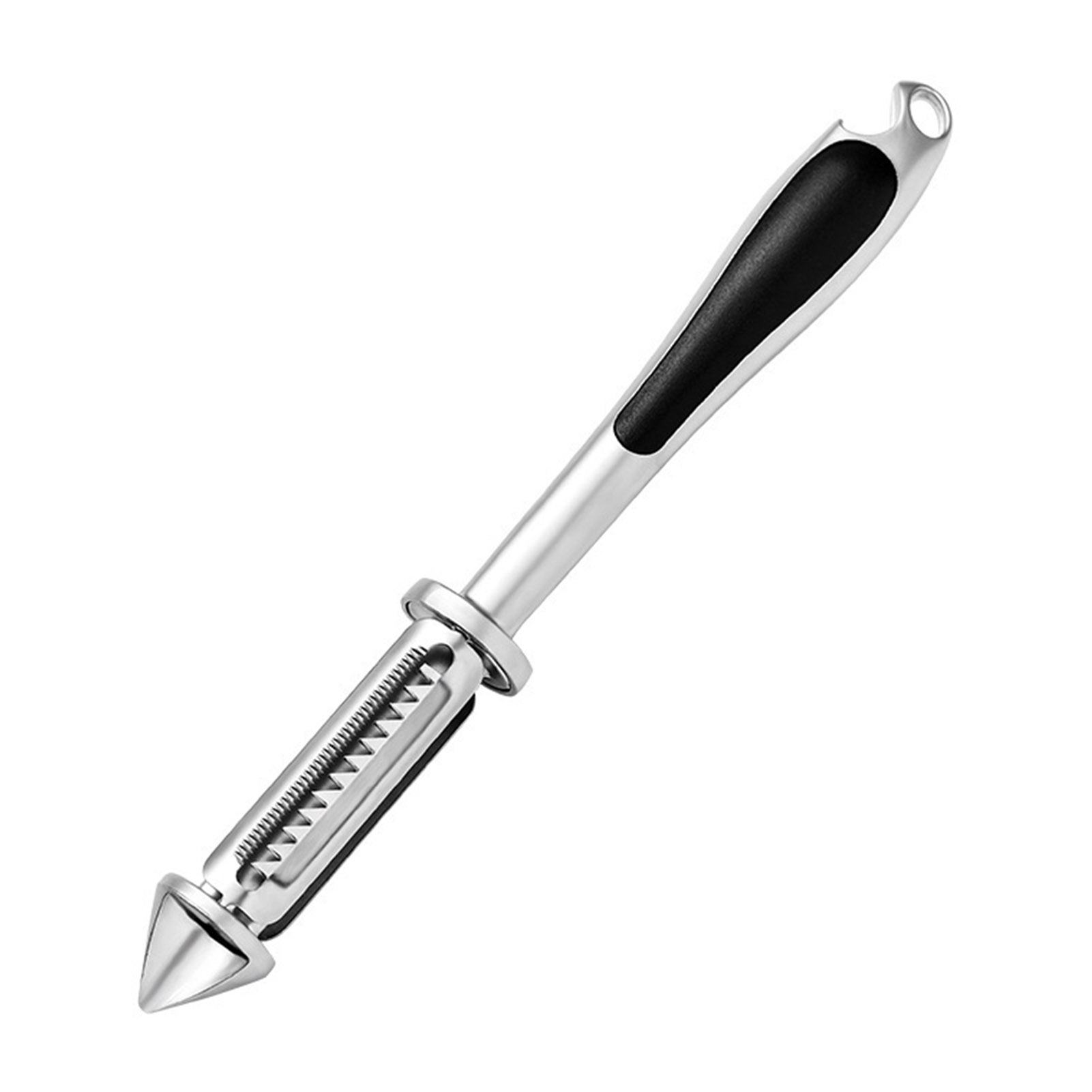 5-in-1 Obst- Und Gemüseschäler, Flaschenöffner Und Locher, Ergonomischer, Rutschfester Griff Aus Zinklegierung Für Die Küche.