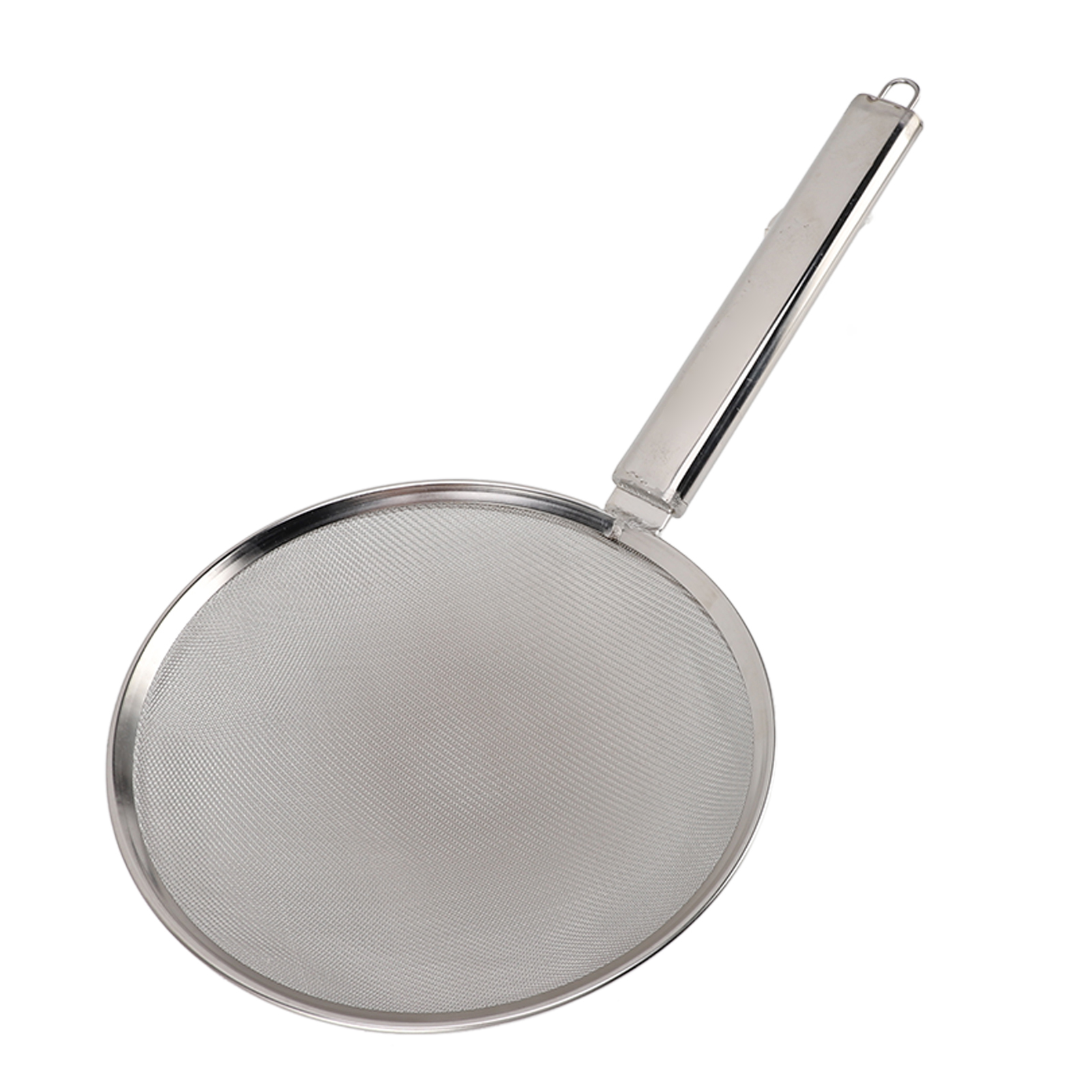 Hochleistungs-schaumschöpfer Aus Hitzebeständigem Edelstahl Mit Rutschfestem Griff Und Feinem Sieb, Ideal Zum Braten Und Backen. 26 Cm / 10,2 Zoll.