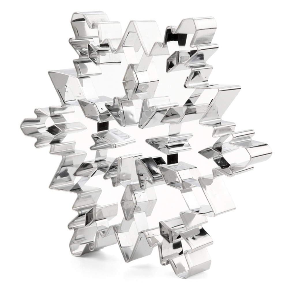 3d-schneeflocken-kuchenform, Backform Aus Edelstahl, Vielseitiges Und Langlebiges Küchenutensil