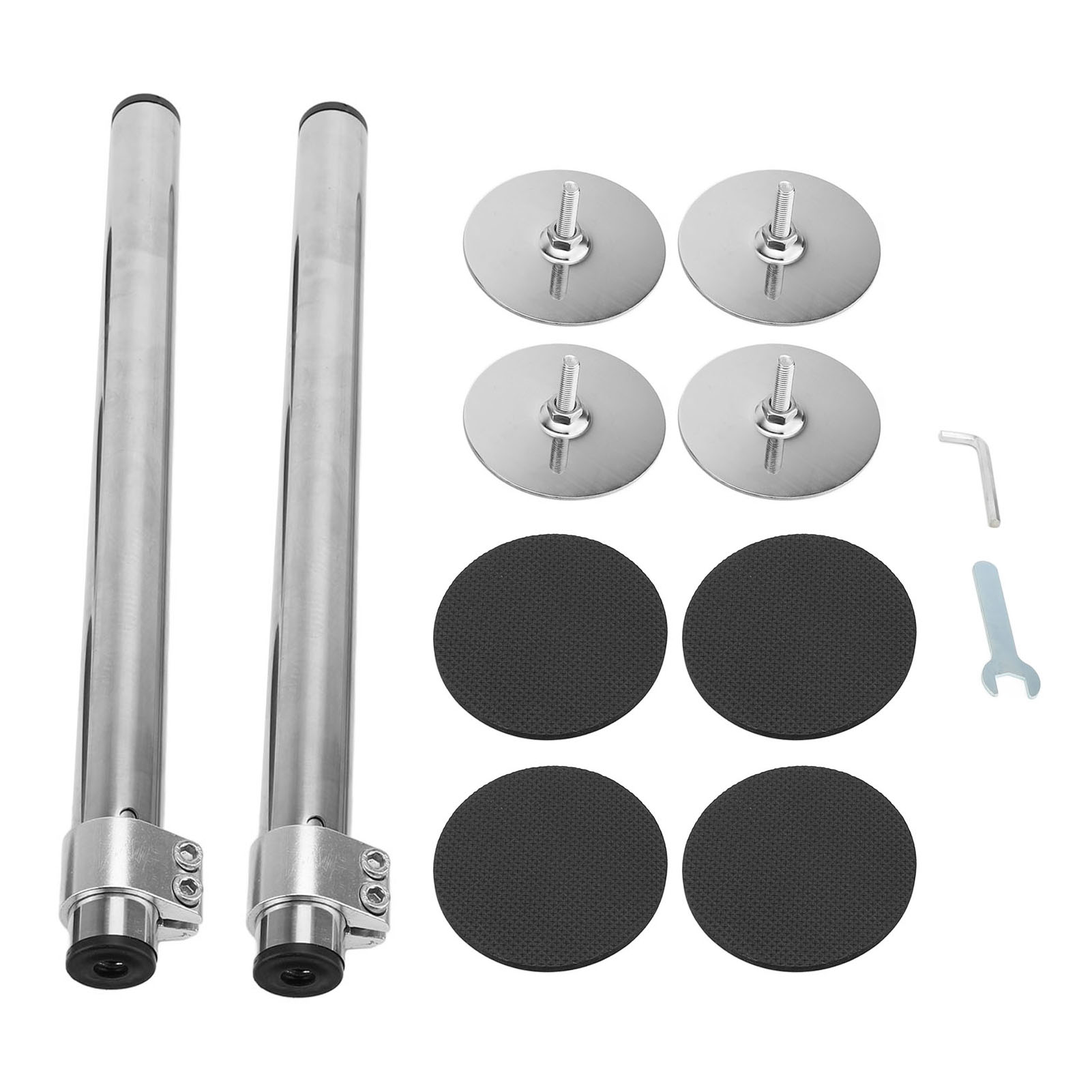 Reparaturset Für 2 Unterbauspülenhalterungen Von 41 Bis 72 Cm, Aus Edelstahl Und In Robuster Ausführung.