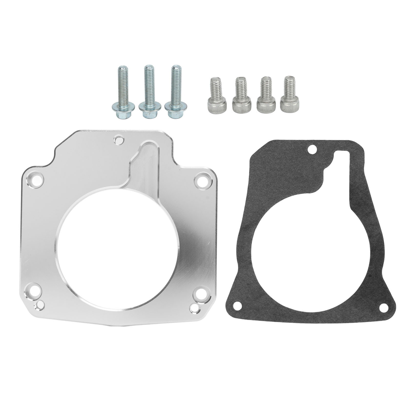 Ls Drive By Wire Drosselklappenadapter, 4 Schrauben Auf 3 Tb Dbw 551567 Für Ls2 Ls3 Ansaugkrümmer.