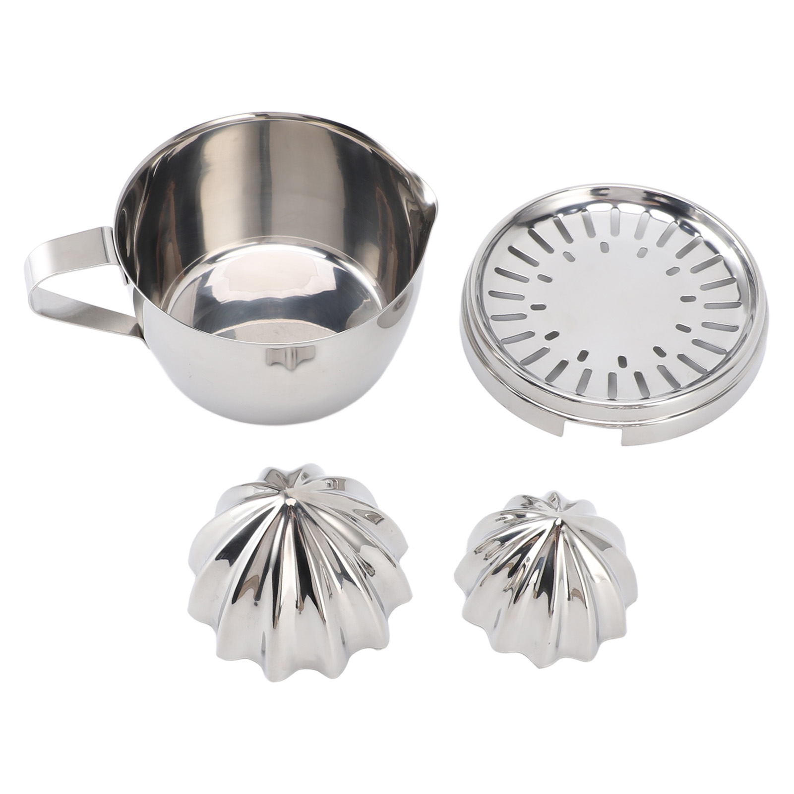 Multifunktionale, Manuelle Zitruspresse Aus Edelstahl, Ideal Für Orangen Und Zitronen. Ein Unverzichtbares Küchenutensil Für Zuhause Und Die Bar.
