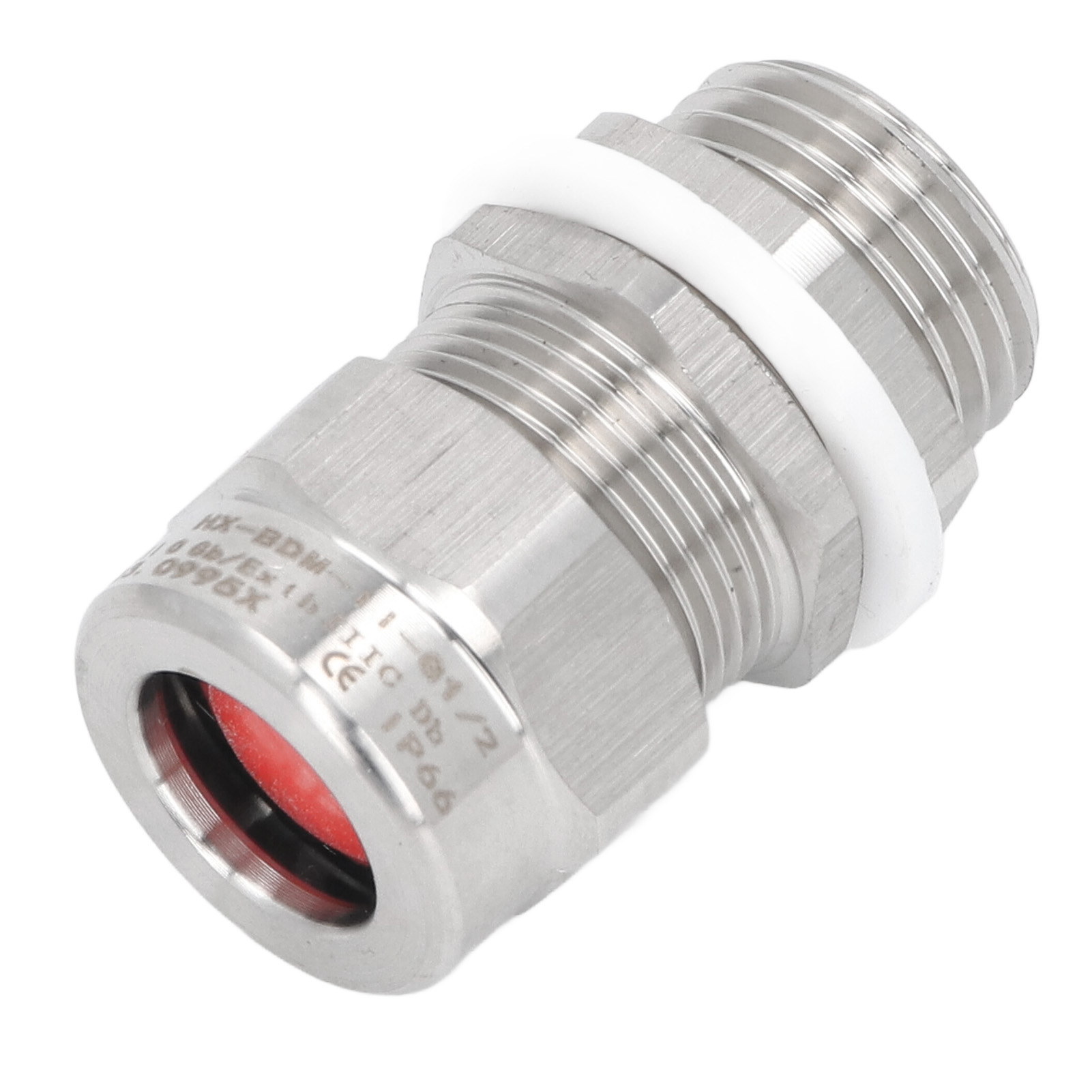 Kabelverschraubung Aus Edelstahl 304, Wasserdichter, Geschirmter G1/2 Ip66-steckverbinder Für Fahrzeuge Und Schiffsausrüstung.