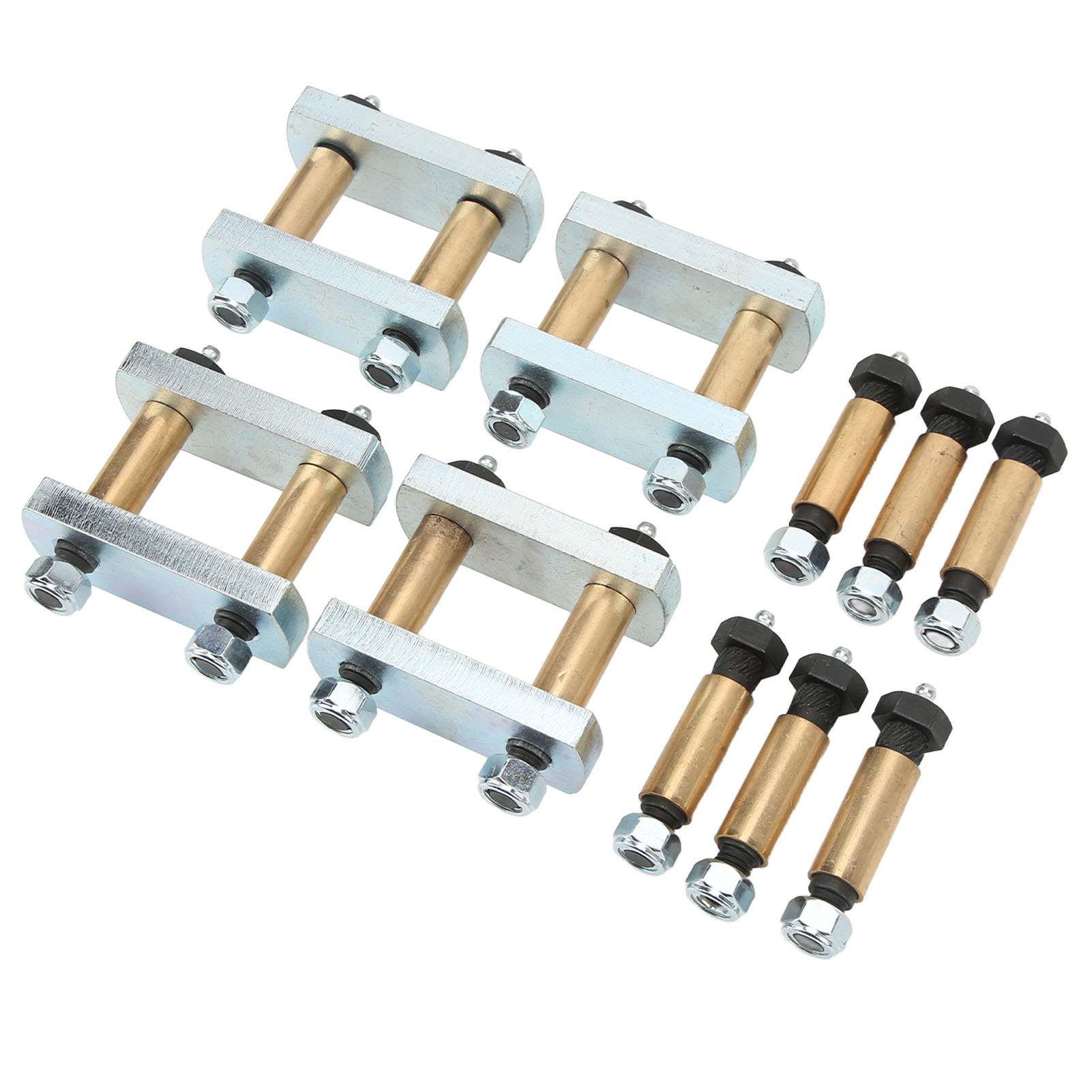 Hochleistungs-schäkel-upgrade-kit, Stahl-tandemachse Für Cre3000 Stock Equaflex Mit 2,25-zoll-schäkeln.