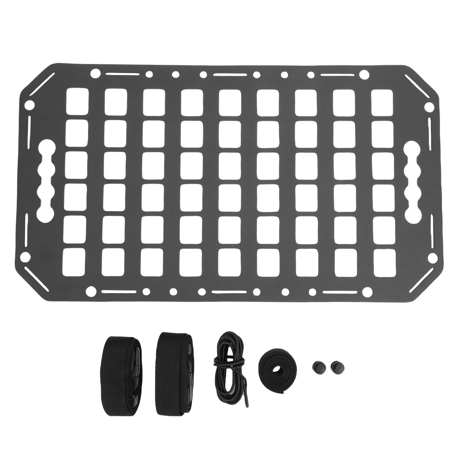 Molle-seitenwandsystem Aus Aluminium Für Ladeflächen Von Pkw, Suvs, Pickups, Lkw, Wohnmobilen Und Anhängern, 19 X 10,75 X 0,07 Zoll.