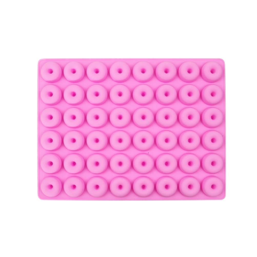 Mini-silikonform Für Donuts Mit 48 Mulden, Für Gebäck, Schokoladenkuchen
