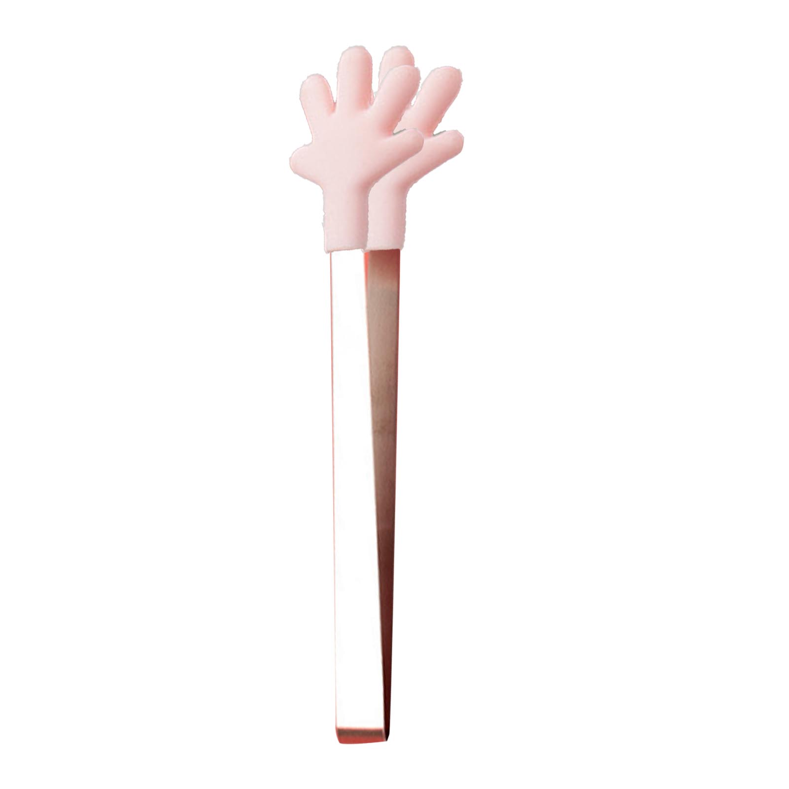 Mini-silikonzange Zum Servieren Und Kochen, Klein, Für Kinder, Für Lebensmittel, Snacks, Eiswürfel, Obst, Zucker, Rosa, Handförmig
