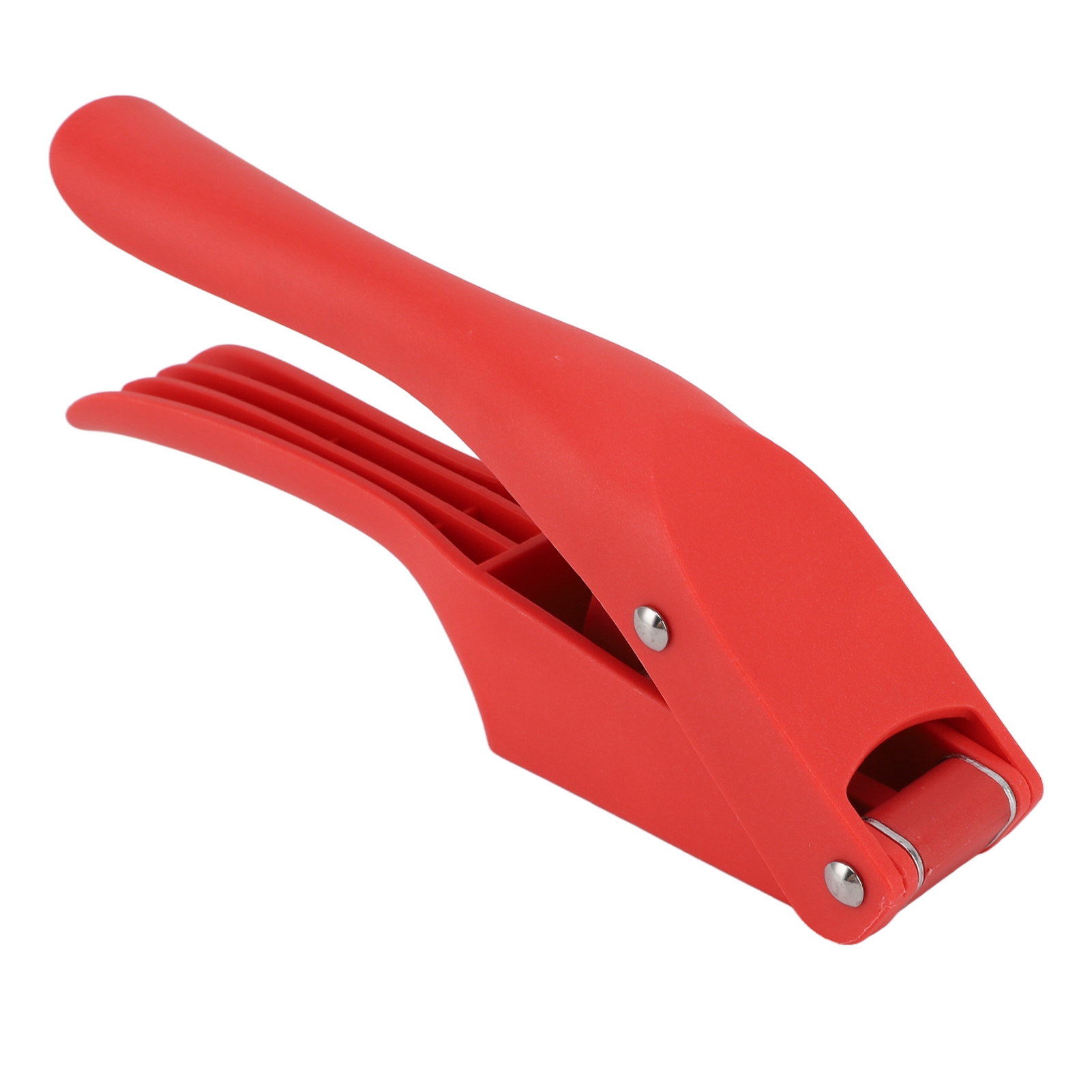 Vielseitige 2-in-1-knoblauchpresse, Effizient, Leichtgängig, Ergonomischer Griff, Küchenhelfer Zum Zerkleinern, Rot