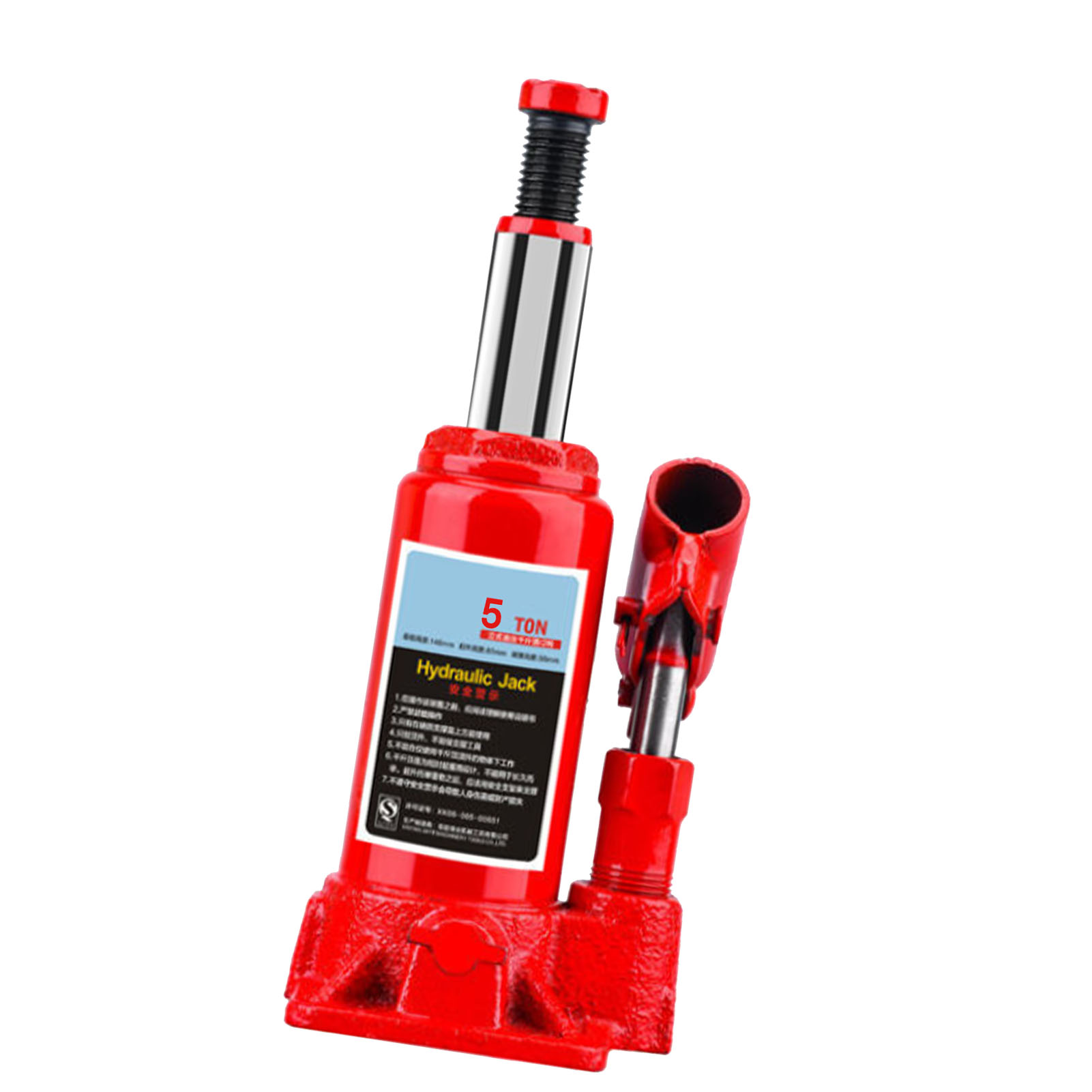 Auto-flaschenheber, Vertikale Verwendung, Multifunktional, Langlebig, Platzsparend, Erhöhte Sicherheit, Hydraulisch Für 5-tonnen-fahrzeuge.
