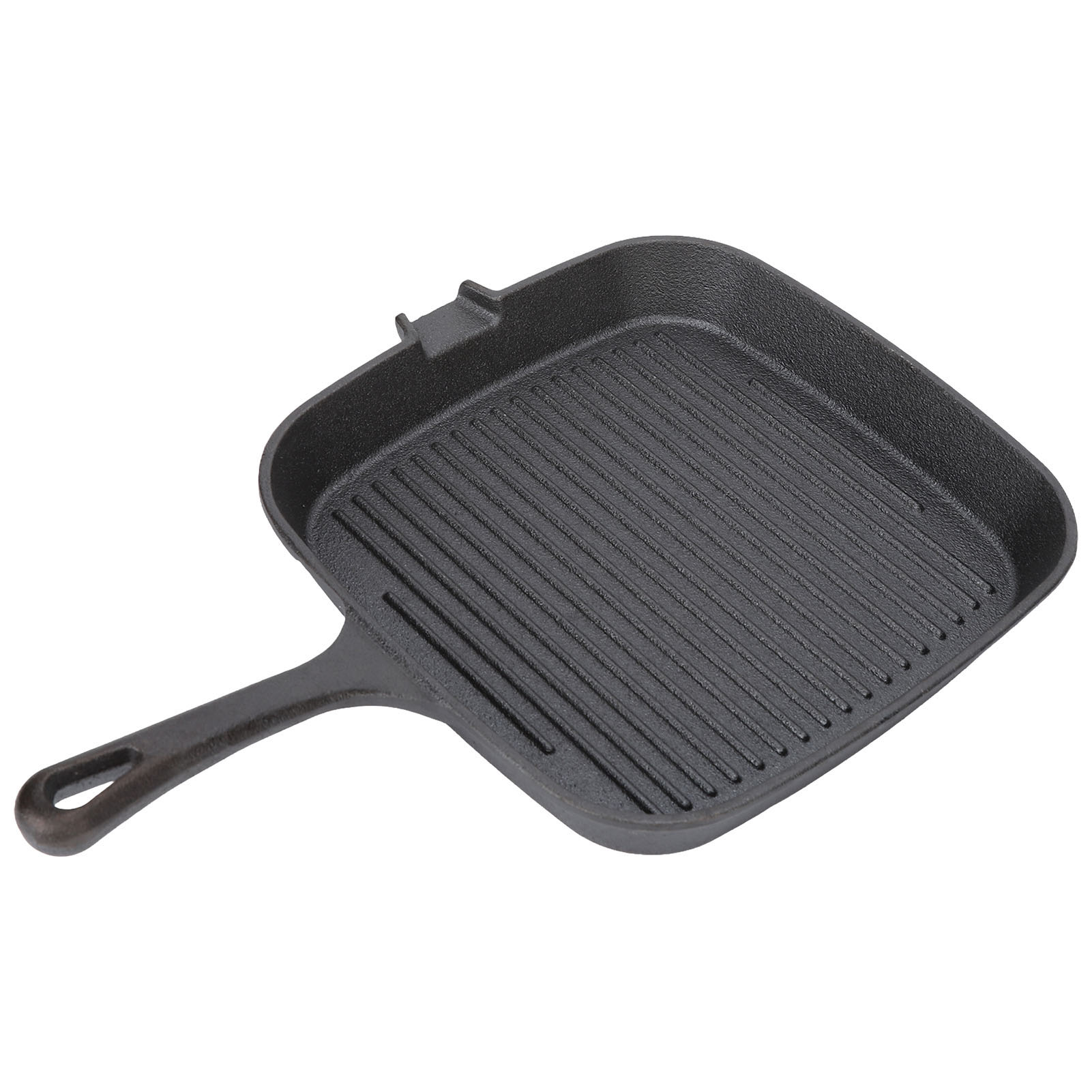 Grillpfanne Mit Antihaftbeschichtung, Hitzebeständigem Griff, Schneller Wärmeleitung, Eisenrippen, Ideal Zum Braten Von Steaks In Der Heimischen Küche (22 Cm).