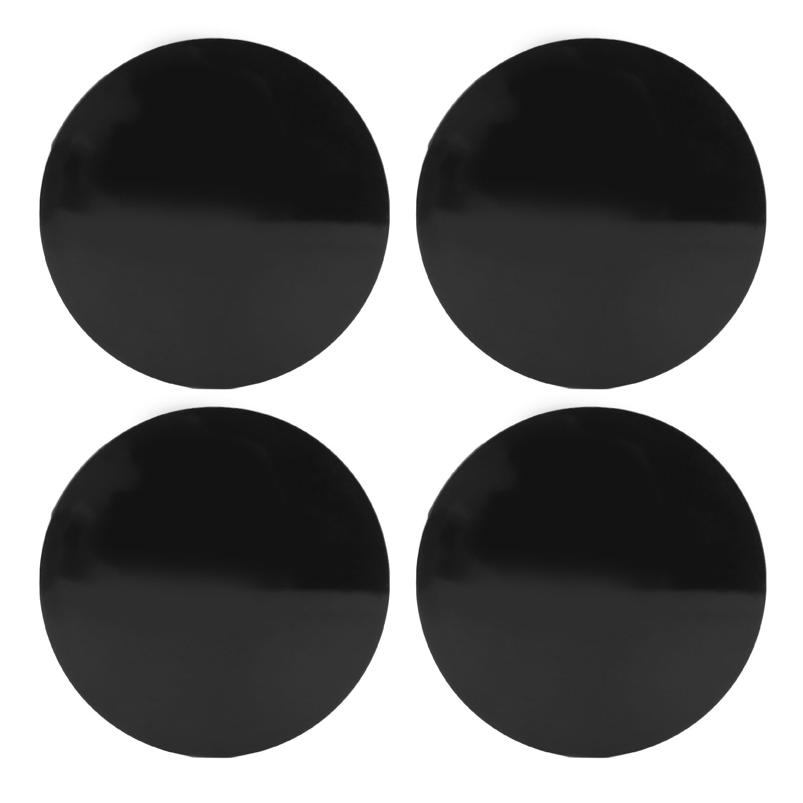 Radnabenkappe, 4-teilig, 56 Mm, Schwarz, Kompakt, Felgenabdeckung, Universell Für Fahrzeuge.